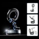 Автомобільний тримач XO C169 Vacuum suction cup locking magnetic suction bracket (with magnet ring) Black